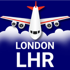 Flight Tracker - Heathrow LHR آئیکن