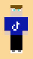 برنامه‌نما Skin TikTok For Minecraft عکس از صفحه