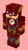 Flash skin for Minecraft Affiche