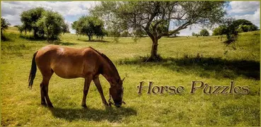 馬のジグソーパズル
