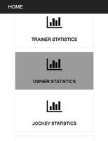 horse racing tips and trainer ,jockey statistic-poster