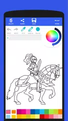 ColorFun: Horses Coloring Book XAPK download