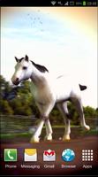Horses 3D Live Wallpaper capture d'écran 1