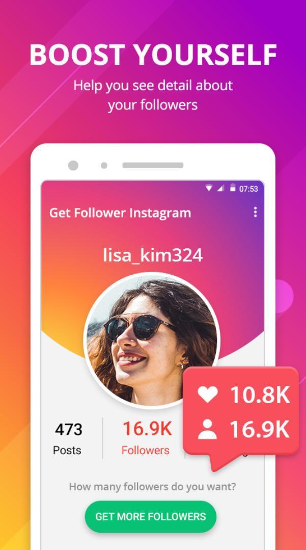 Real Followers Like For Instagram Boss Tag For Android Apk Download - followers generator for roblox instagram hack to get likes