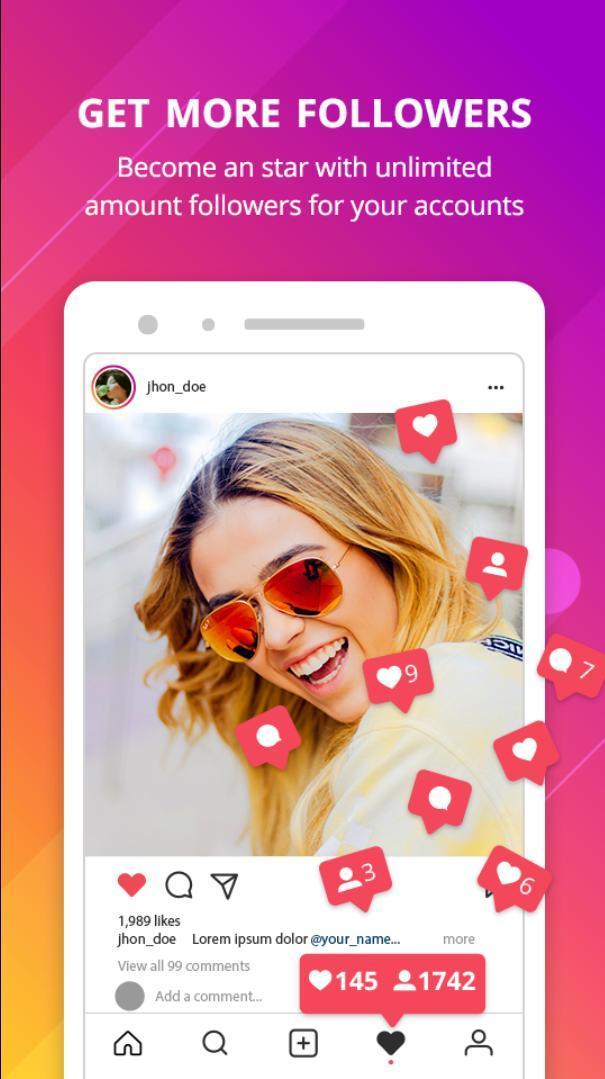 Real Followers Like For Instagram Boss Tag For Android Apk Download