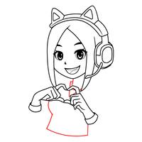 Draw Anime Manga Instructions capture d'écran 2