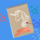How to Draw Unicorn Zeichen