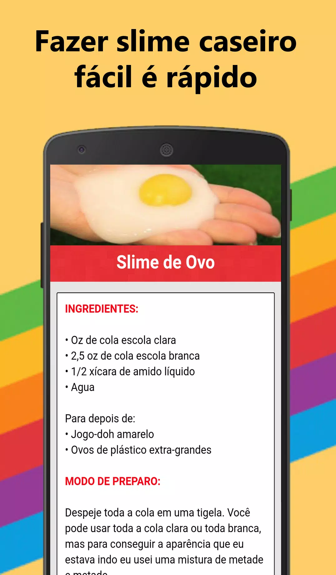 Android용 Como Fazer Slime Receita APK 다운로드