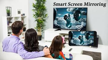 Screen Mirroring Finder with Mobile smart TV Affiche