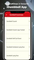 iMDumbbell Exercise Home Workout captura de pantalla 2