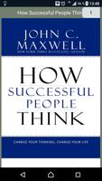 How successful people think PDF Book Affiche