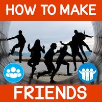 How to make friends and meet new people poster