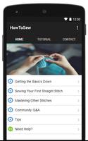 How To Sew Guide screenshot 1