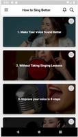 How to Sing Better (Voice Training) Affiche