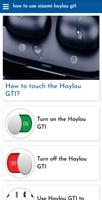 how to use xiaomi haylou gt1 โปสเตอร์