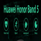 How to use Huawei honor band 5 آئیکن