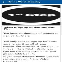 How to Watch Starzplay تصوير الشاشة 1