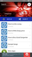 How to write a song lyrics screenshot 1