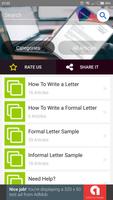 How To Write a Letter screenshot 1