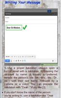 How to Write a Formal Email تصوير الشاشة 3