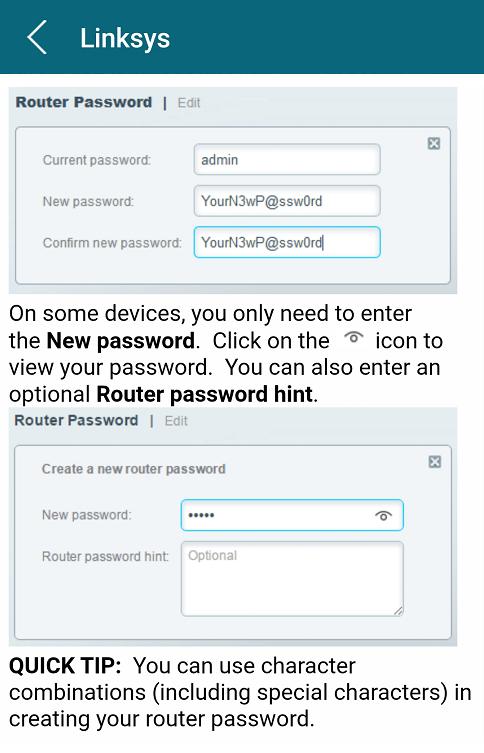 How to change router password for Android - APK Download