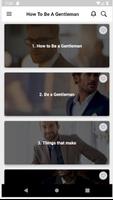 How To Be A Gentleman(Modern M پوسٹر