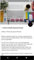 How To Be Organized(Organizati screenshot 1