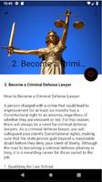 How To Become A Lawyer (Advoca capture d'écran 3