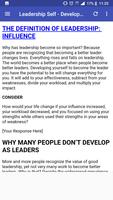 Leadership Self - Development screenshot 3