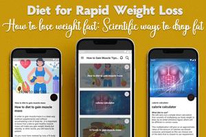 How to Gain Muscle Tips Diet poster