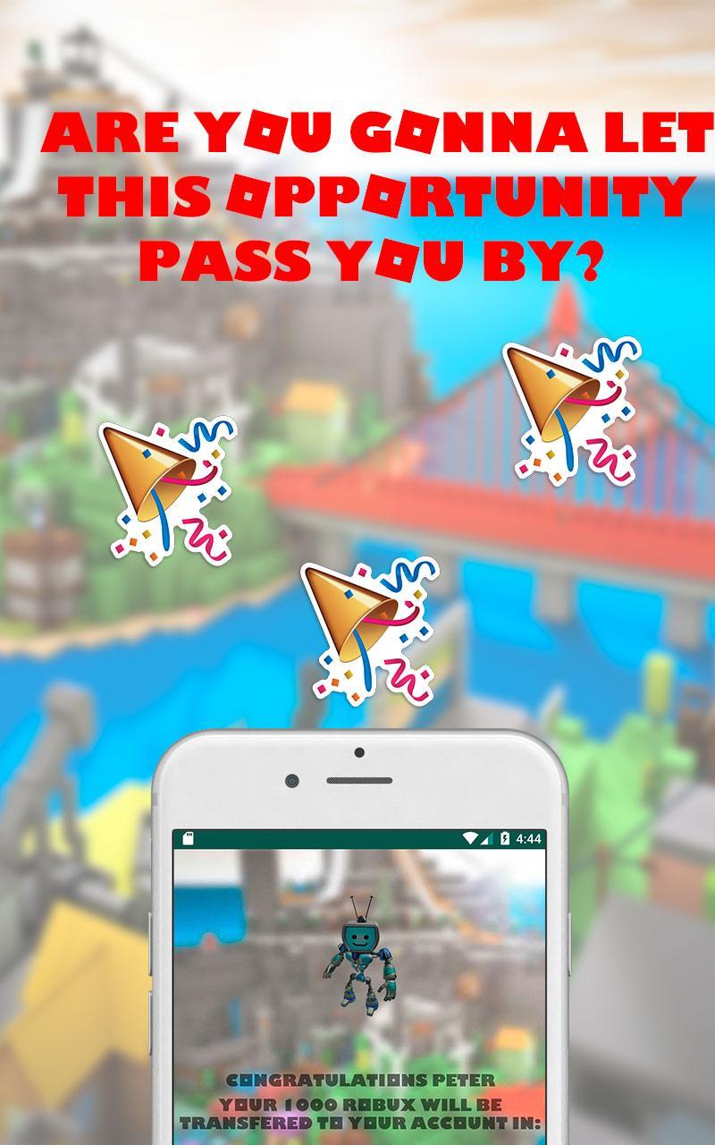 Robux Tips To Get Free Robux At 2019 For Android Apk - 