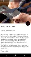 How to Get Out of Debt(Paying Off Debt) captura de pantalla 2