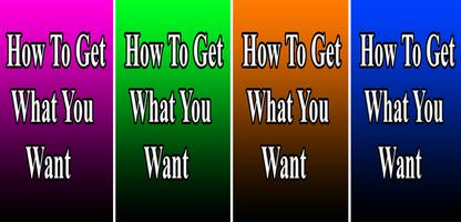 How To Get What You Want ảnh chụp màn hình 2