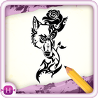 آیکون‌ Draw Tattoo