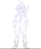 How To Draw Nanatsu No Taizai Plakat