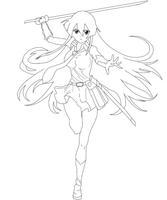 How To Draw Akame Ga Kill Affiche
