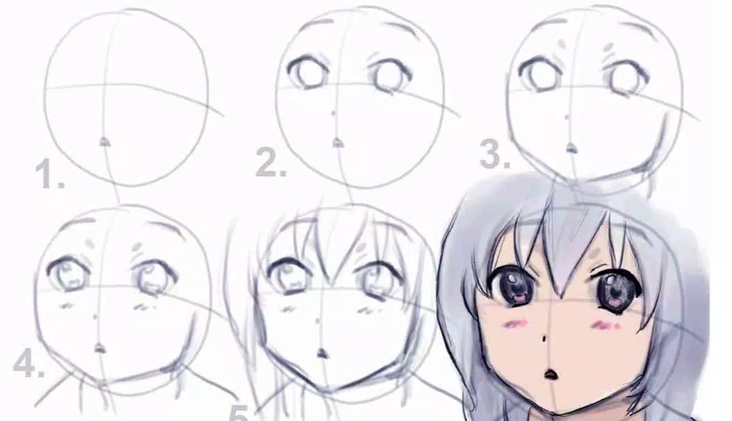 Android용 How To Draw Anime Step by Step For Beginners APK 다운로드