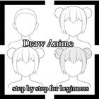 How To Draw Anime Step by Step For Beginners آئیکن