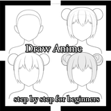 How To Draw Anime Step by Step For Beginners icône