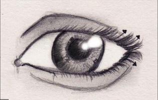 Comment dessiner le tutoriel Eyes capture d'écran 2