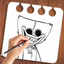 huggy wuggy drawing APK