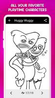 huggy wuggy drawing ảnh chụp màn hình 1