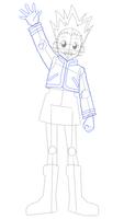 How To Draw Hunter X Hunter تصوير الشاشة 3