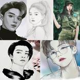 ”How to Draw Kpop Idols Step by Step - Draw BTS