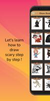 How to Draw Scarry Creatures Affiche