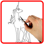 Comment dessiner facilement Unicorn & Cute Cat icône