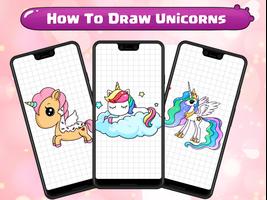 How To Draw Unicorns پوسٹر