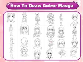 Teken Anime & Manga-poster