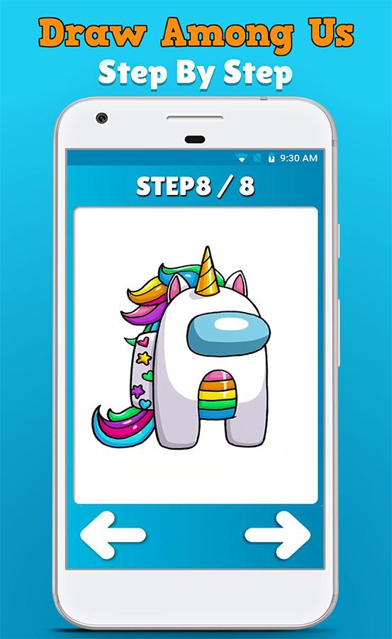 How To Draw Among Us Characters For Android Apk Download