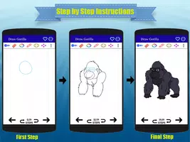 Comment dessiner un singe capture d'écran 2